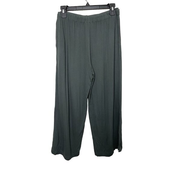 Soma Wide-Leg Pull-On Lounge Pants with‎ pockets Large ankle slit - Picture 5 of 9